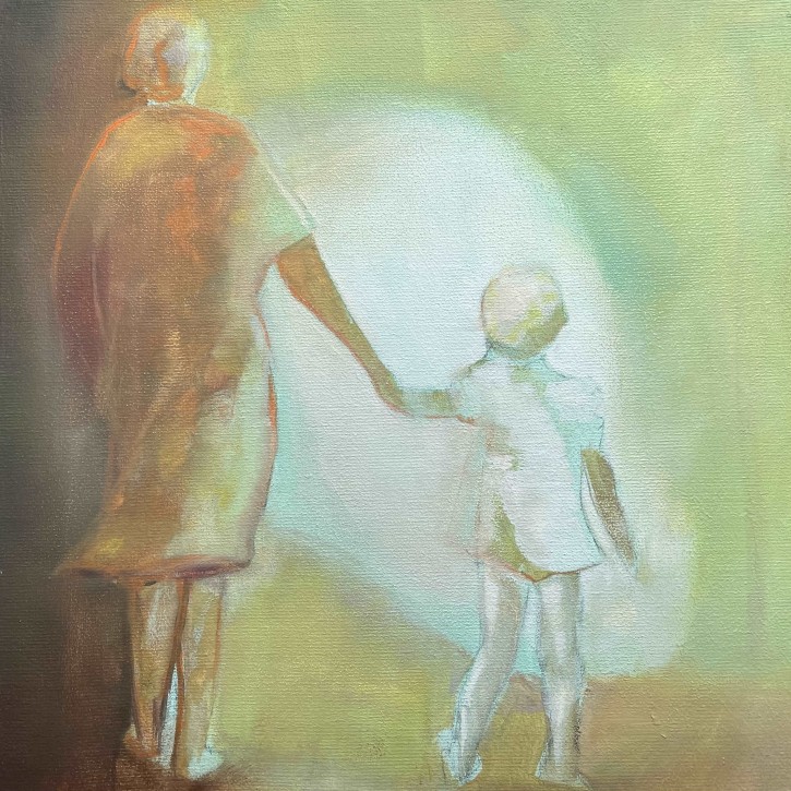 Ulrike Delcker-Heidbüchel - Mutter und Kind 1