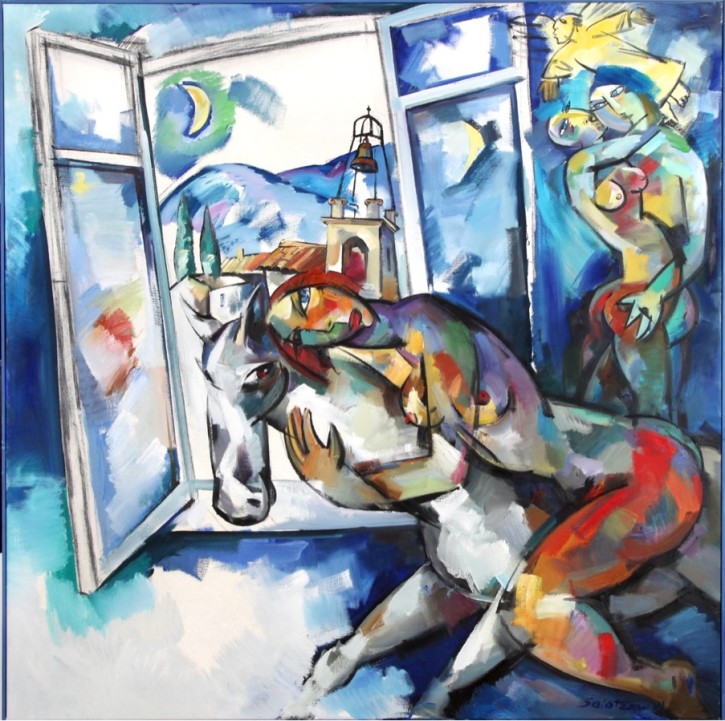 Alexander Solotzew - Abendlicher Ausritt