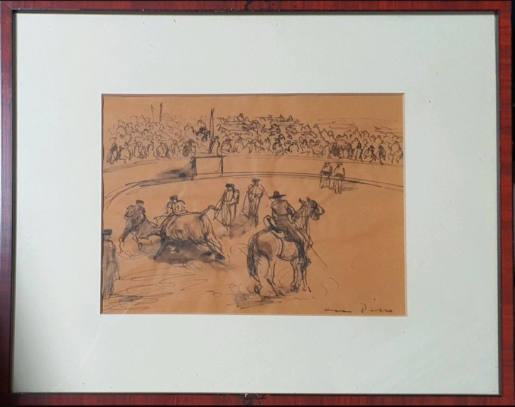 Otto Dill - Stierkampf