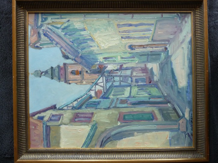 Christel Gleimann - Hintergasse in Neustadt