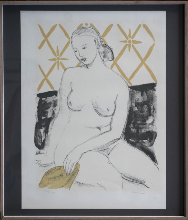 Lennart Gram - sitzender Akt