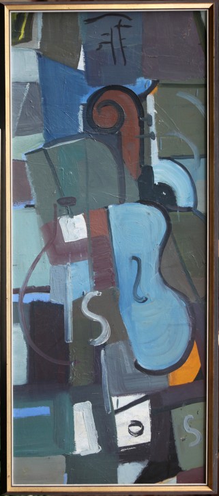 Ingmar Melker-Melkersson - Stilleben mit Musikinstrumenten