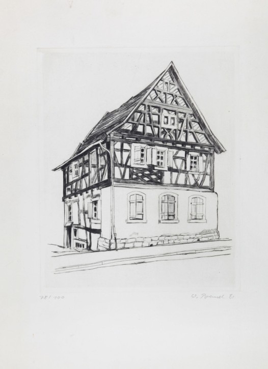 Werner Brand<br>Fachwerkhaus
